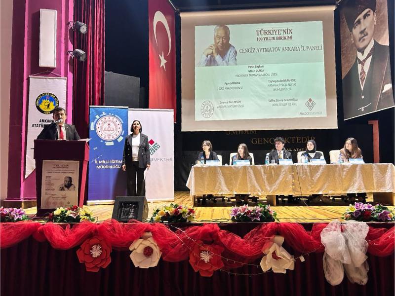 Türkiye’nin Yüz Yıllık Birikimi temasıyla Cengiz Aytmatov Ankara İl Paneli Düzenlendi