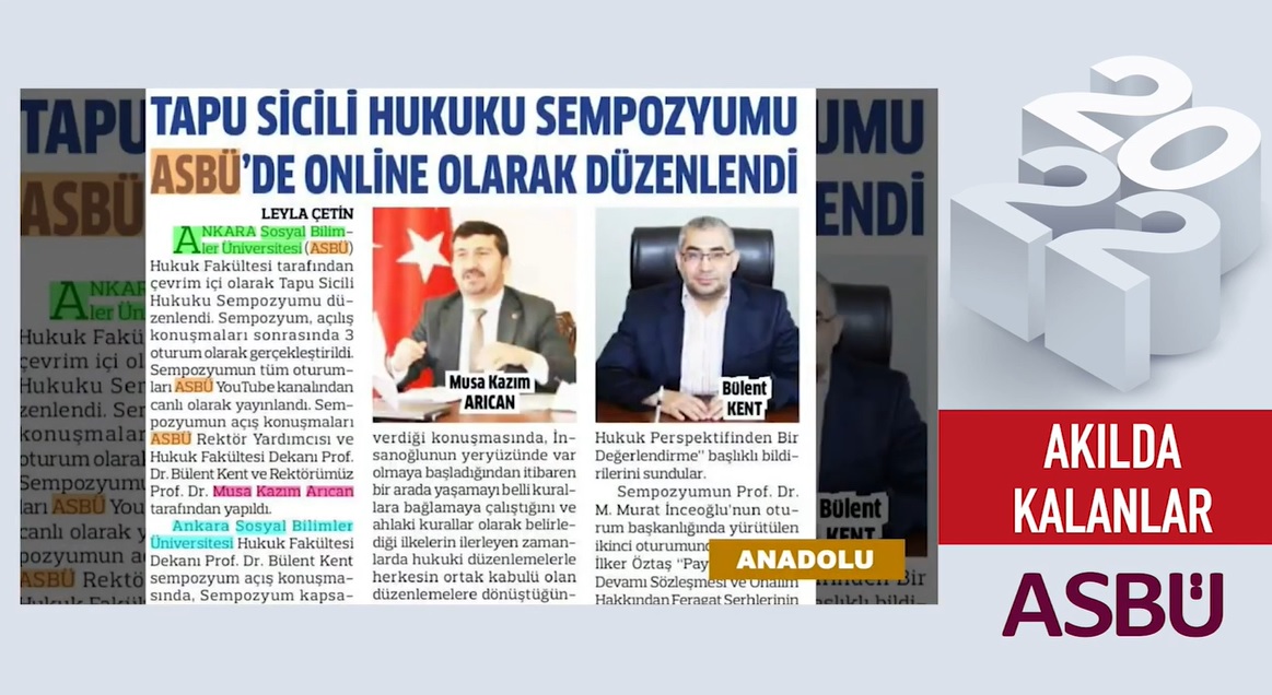 2022 Yılında ASBÜ’de Akılda Kalan
