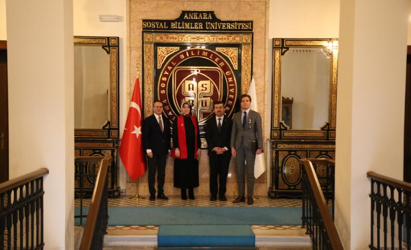 Dışişleri Bakan Yardımcısı Büyükelçi Mehmet Kemal Bozay Üniversitemizi Ziyaret Etti