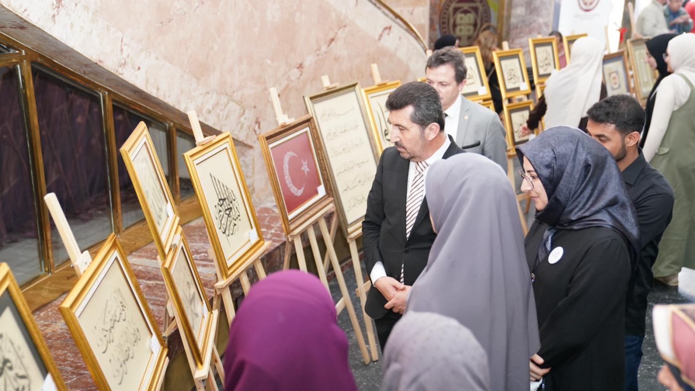 ASBÜ Berceste Öğrenci Topluluğu’nun 3. Geleneksel Sanat Sergisi Açılışı Düzenlendi