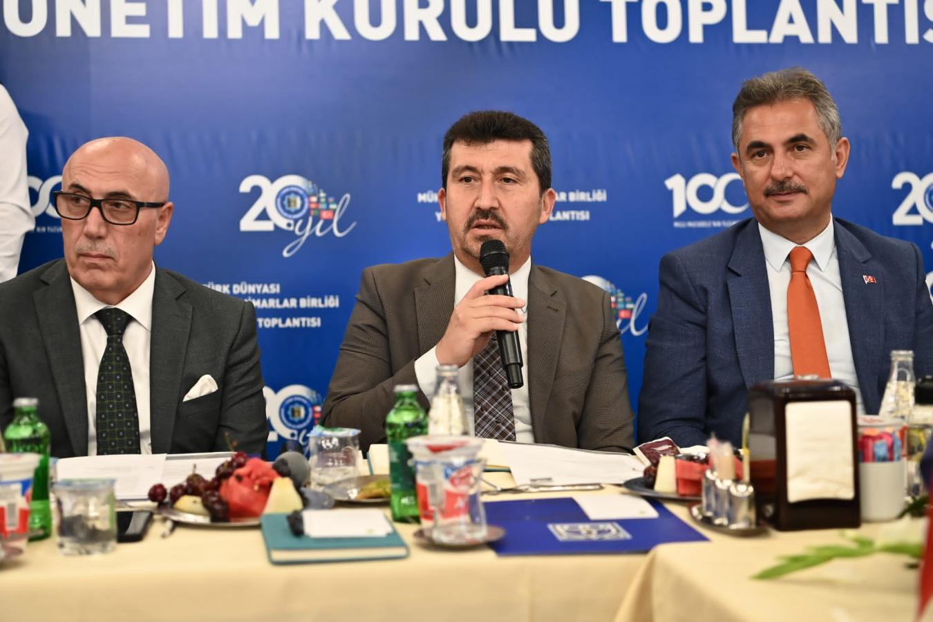 Rektörümüz Prof. Dr. Musa Kazım Arıcan Türk Dünyası Mühendisler ve Mimarlar Birliği’nde Başkan Vekili Oldu