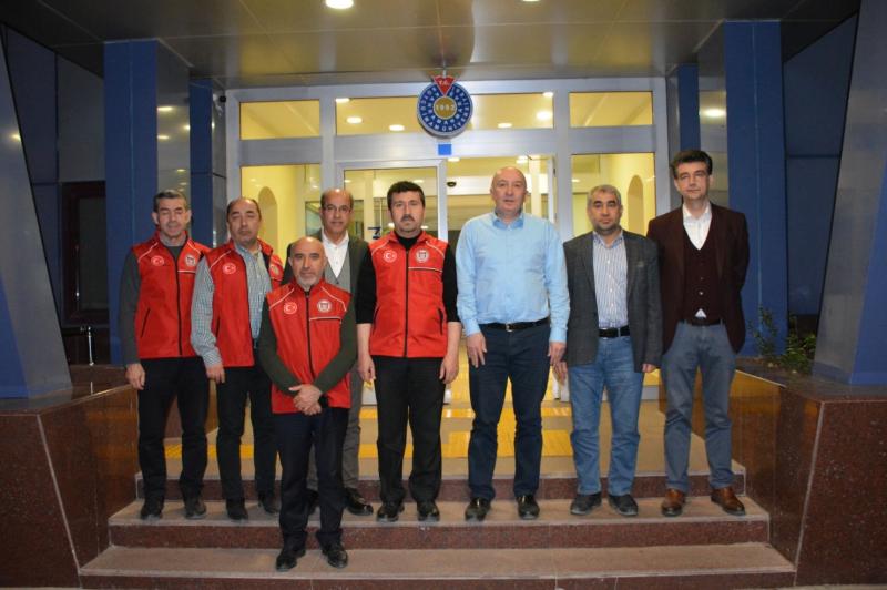 Rektörümüz Prof. Dr. Musa Kazım Arıcan ve Beraberindeki Heyet Kahramanmaraş Sütçü İmam Üniversitesi’ni Ziyaret Etti
