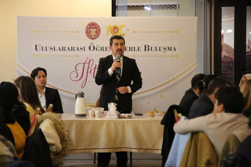 ASBÜ’de Uluslararası Öğrencilerle Buluşma İftar Yemeği Düzenlendi