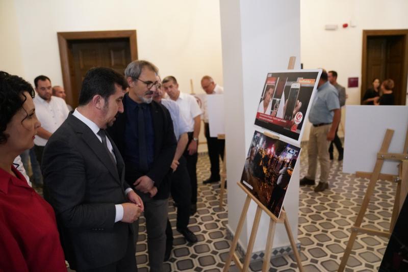 15 Temmuz Kitapları Ve Fotoğrafları Sergisi Açılışı Yapıldı