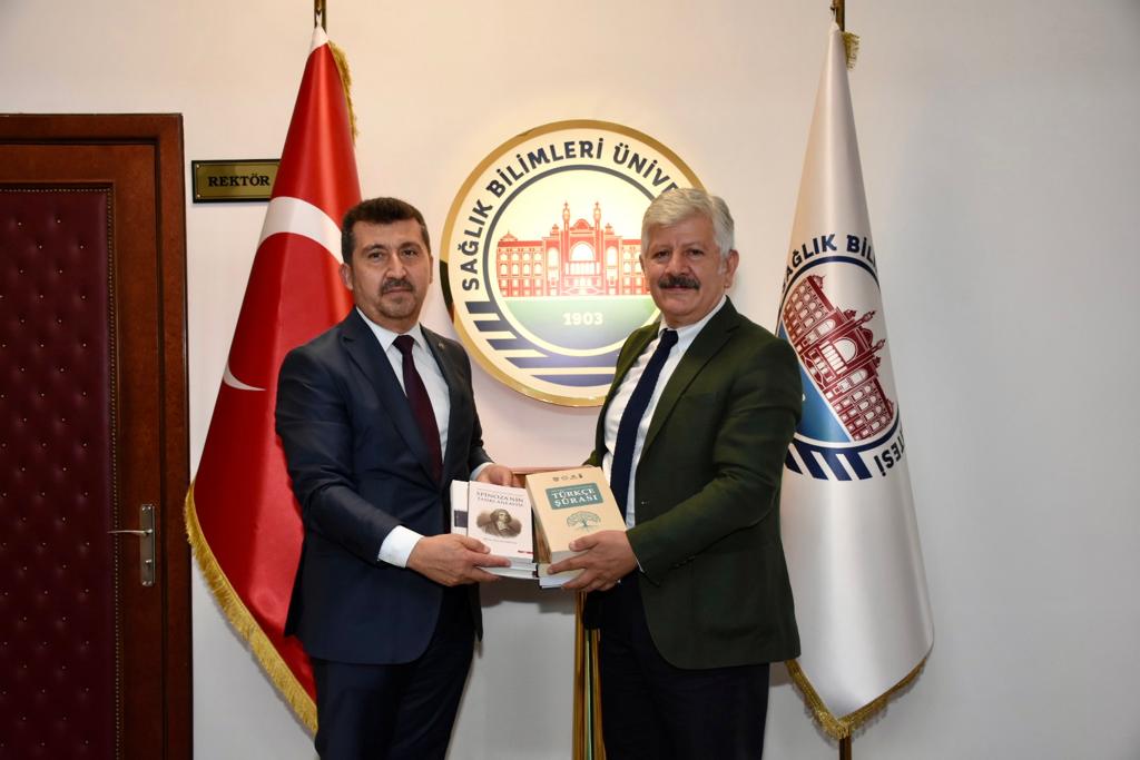 Sağlık Bilimleri Üniversitesi Rektörü olarak atanan Prof. Dr. Kemalettin Aydın’a Ziyaret
