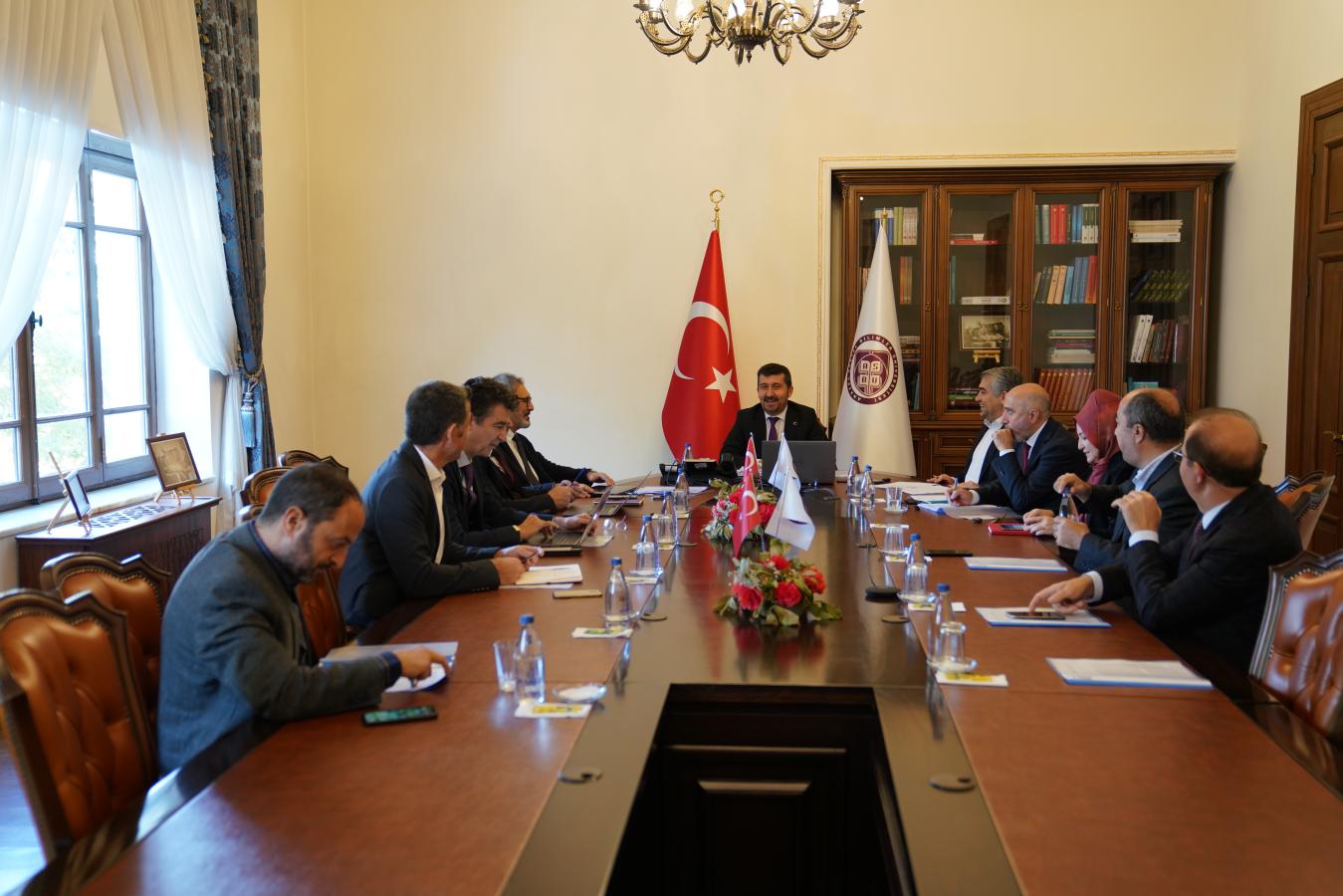 Rektörümüz Prof. Dr. Musa Kazım Arıcan ASBÜ Yönetim Kurulu Üyeleriyle Birlikte ASBÜ Yaşam Merkezi’ni Ziyaret Etti
