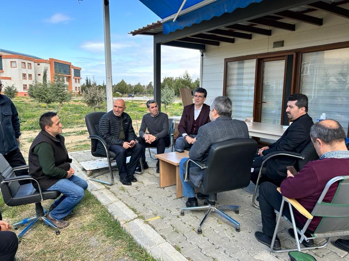 Rektörümüz Prof. Dr. Musa Kazım Arıcan İskenderun Teknik Üniversitesi’ni Ziyaret Etti