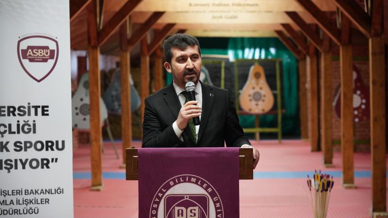 “Üniversite Gençliği Okçuluk İle Tanışıyor” Projesi Kapanış Programı Gerçekleştirildi