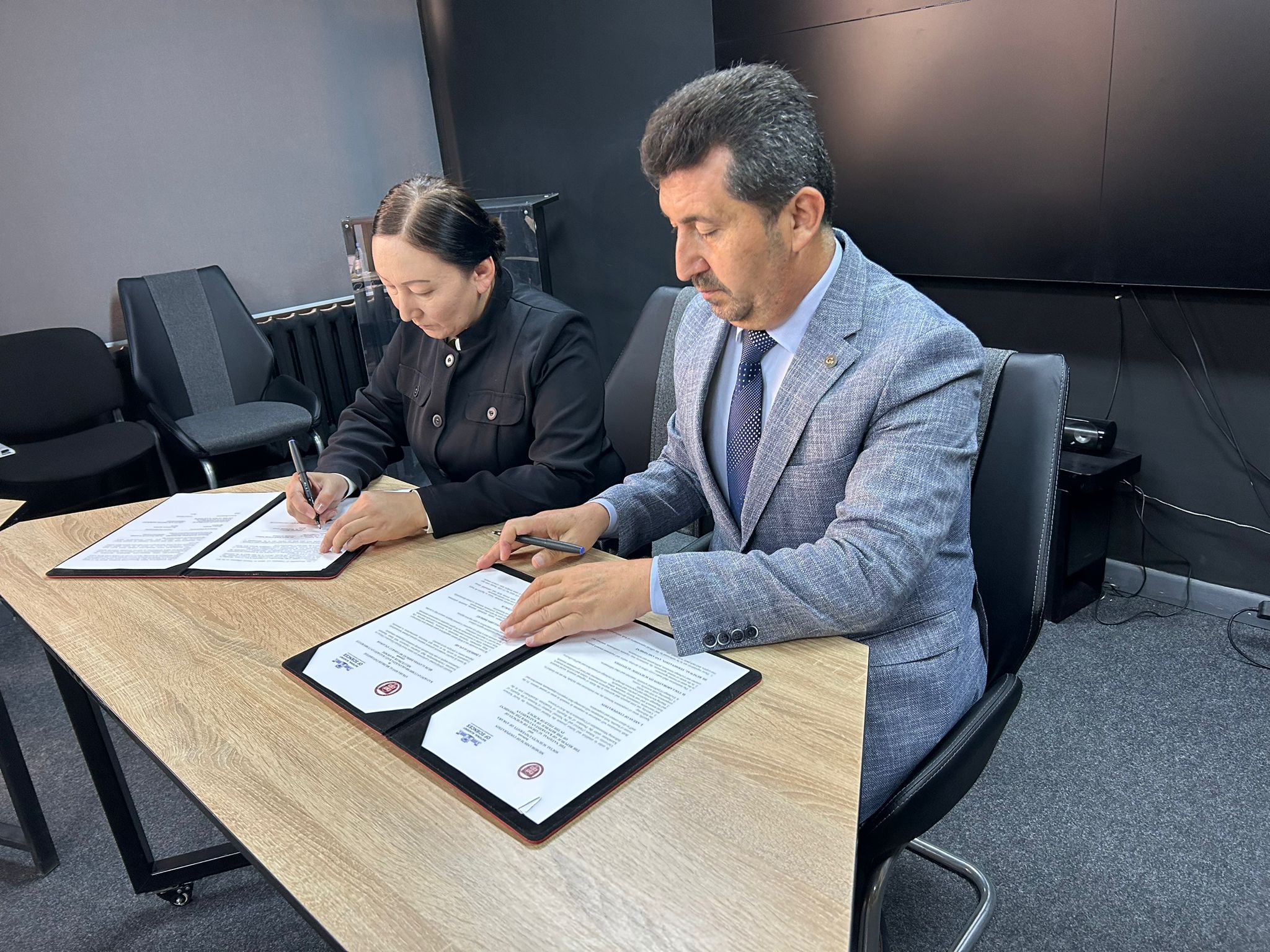 Kazakistan Cumhuriyeti İlimler Akademisi İş Birliği Protokolü