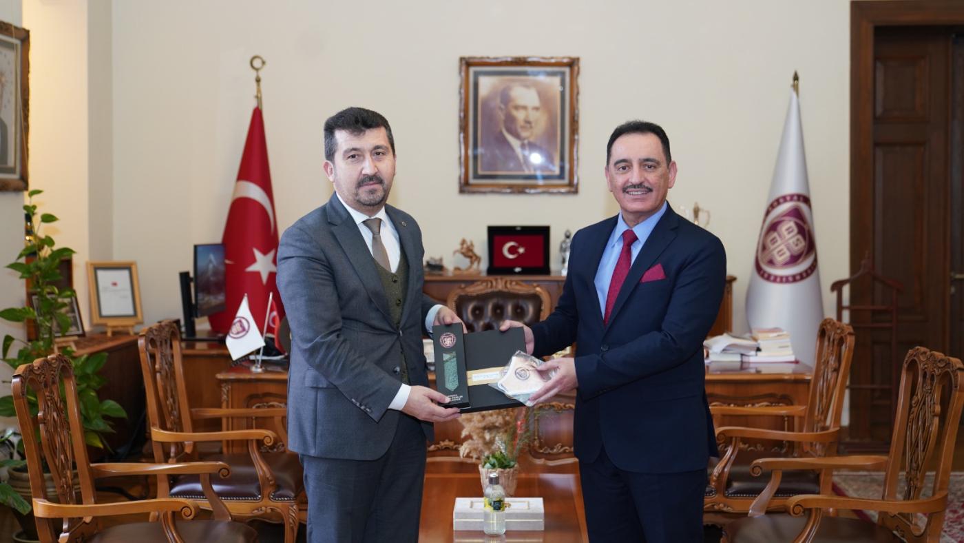 Musul Üniversitesi Rektörü Üniversitemizi Ziyaret Etti