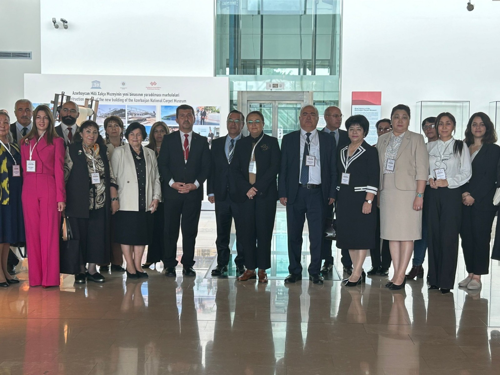 Prof. Dr. Musa Kazım Arıcan, Azerbaycan Bakü’de Türk Dünyası Müzeler Forumunda açılış konuşması yaptı.