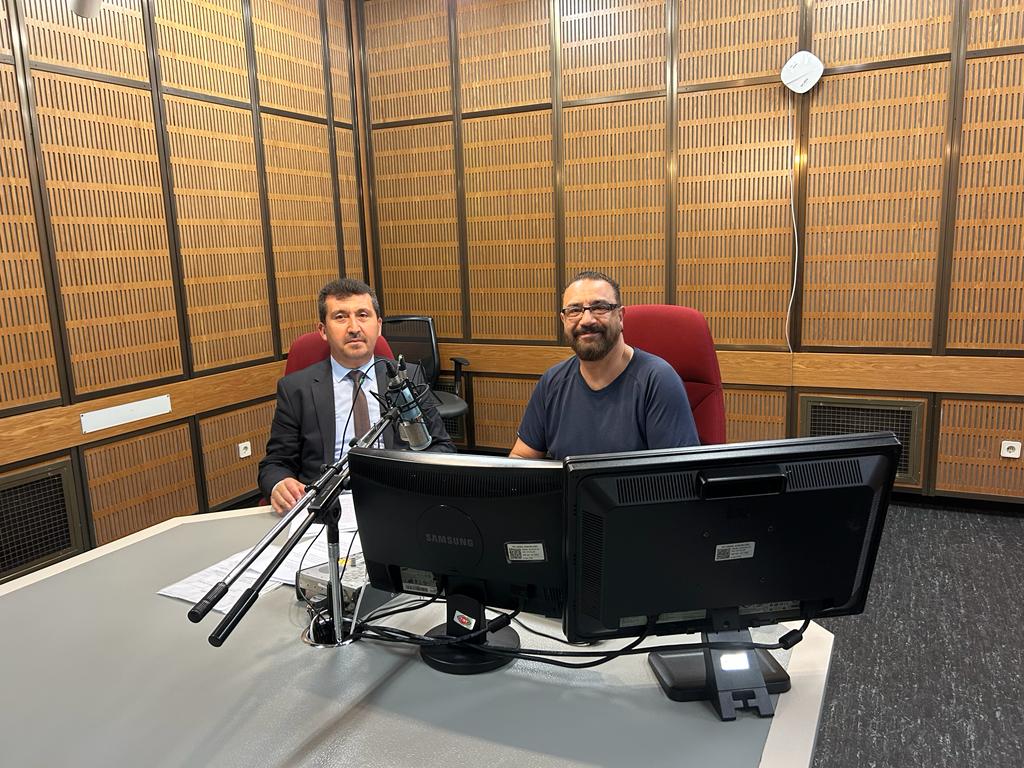Rektörümüz Prof. Dr. Musa Kazım Arıcan TRT TSR’de Tekno Vadi programına konuk oldu