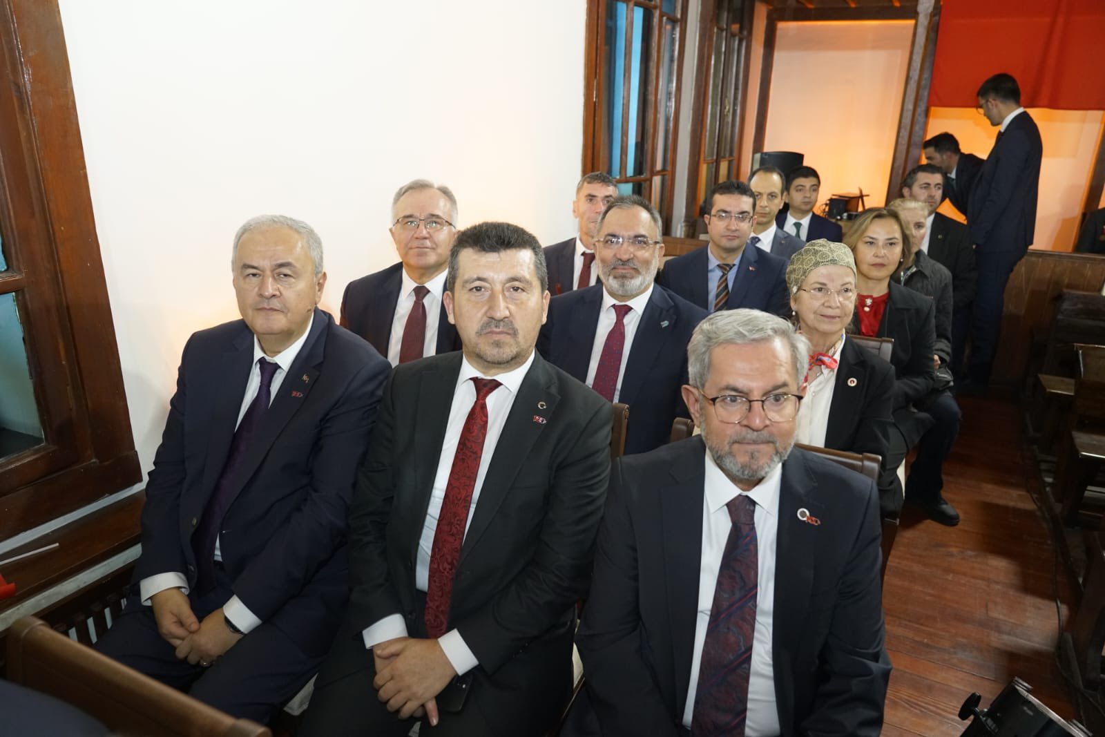 Rektörümüz Prof. Dr. Musa Kazım Arıcan, Cumhuriyetin ilan edildiği yer olan 1. TBMM binasında gerçekleştirilen Cumhuriyetin İlanının 100. Yıl kutlama programına katıldı.