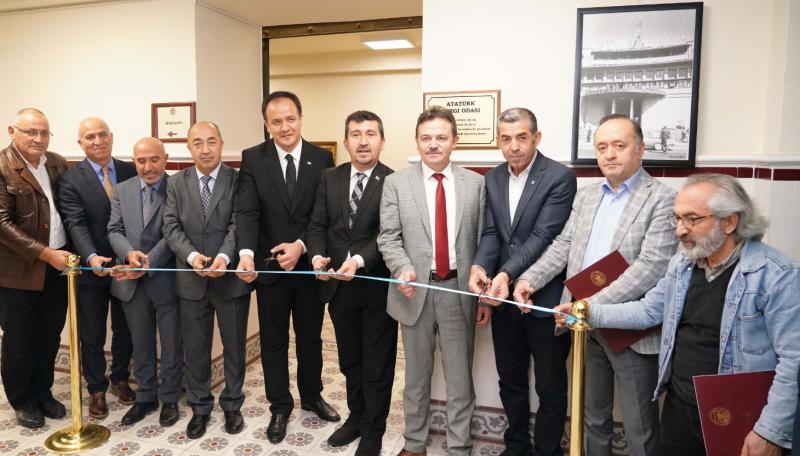 ASBÜ Hazine Müzesi’nde Atatürk Sergi Odası Açılışı Düzenlendi