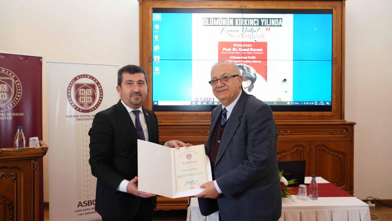 Ölümünün Kırkıncı Yılında Osman Yüksel Serdengeçti Semineri Gerçekleştirildi