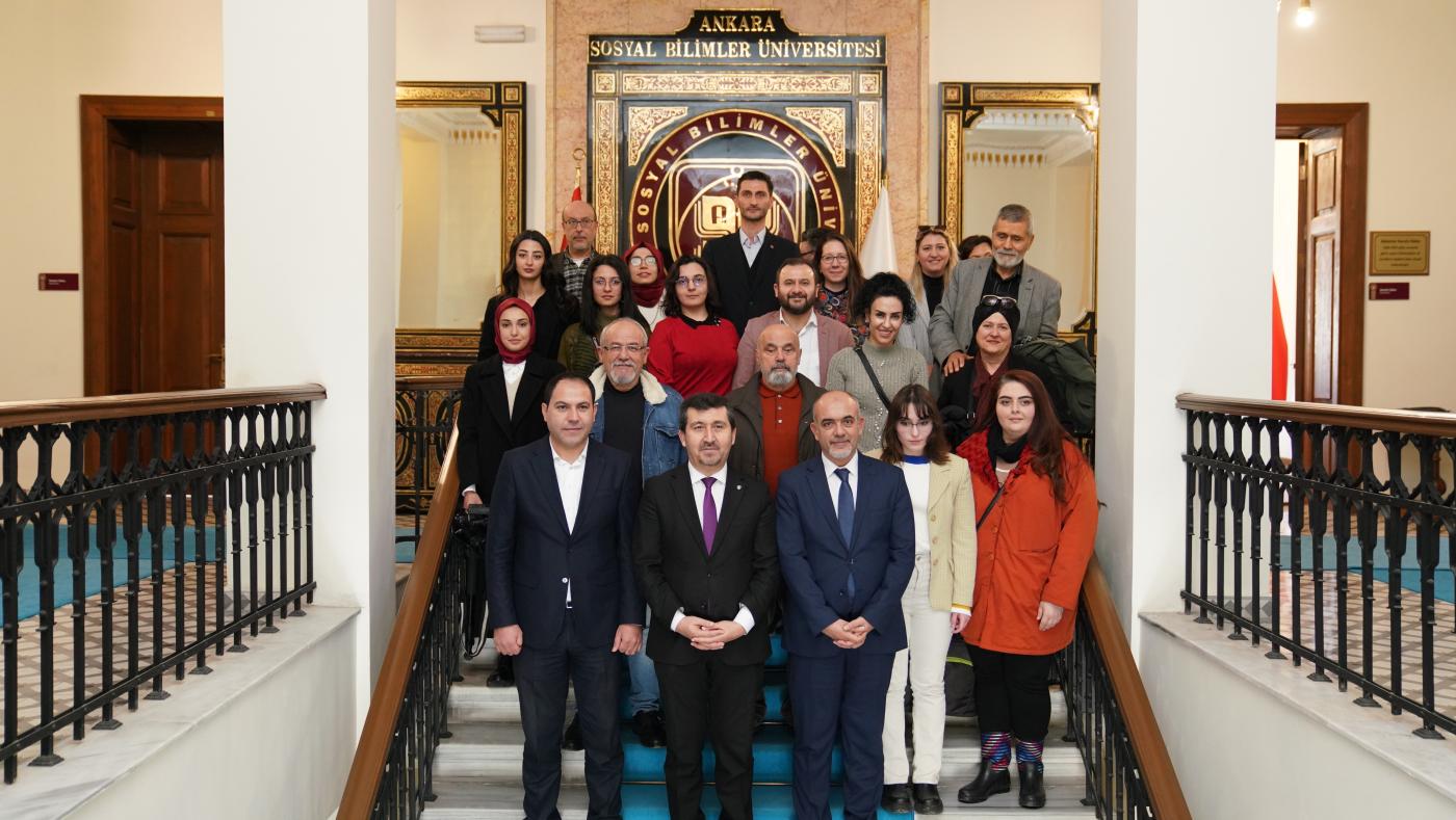 Cumhuriyetin 100. Yılında Ankara Tarihi ve Kültür Değerlerini Anlama Çalıştayı Projesi Kapsamında Yerleşkemiz Ziyaret Edildi