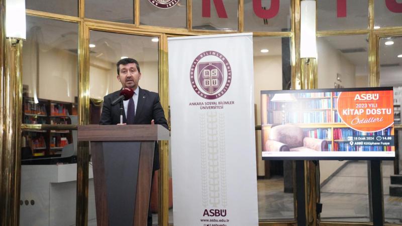 ASBÜ Kütüphanesi Tarafından 2023 Yılı Kitap Dostu Ödül Töreni Gerçekleştirildi