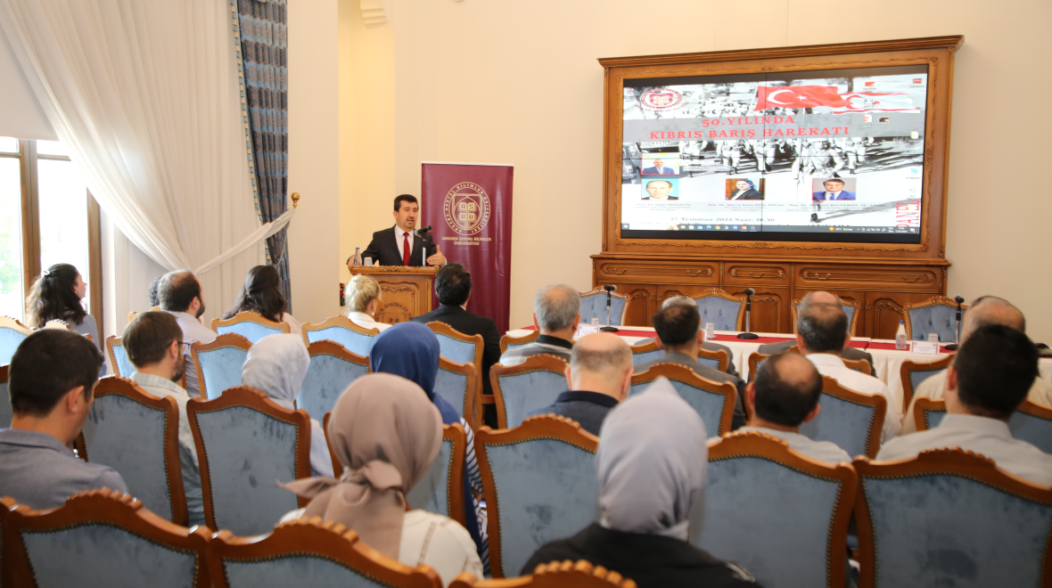 50. Yılında Kıbrıs Barış Harekâtı Paneli Düzenlendi