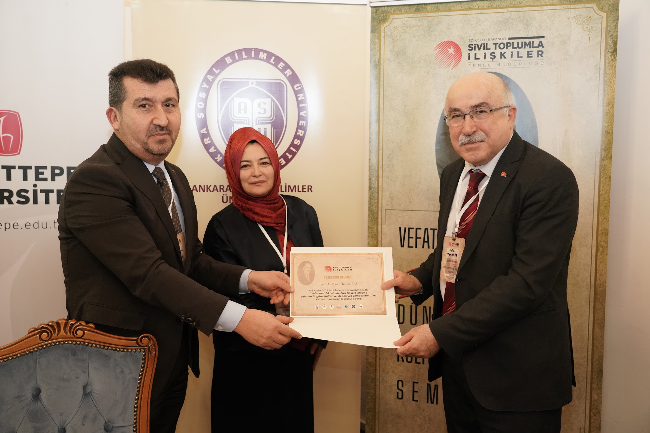 “Vefatının 100. Yılında Ziya Gökalp Anısına Dünden Bugüne Kültür ve Medeniyet Sempozyumu” Gerçekleştirildi