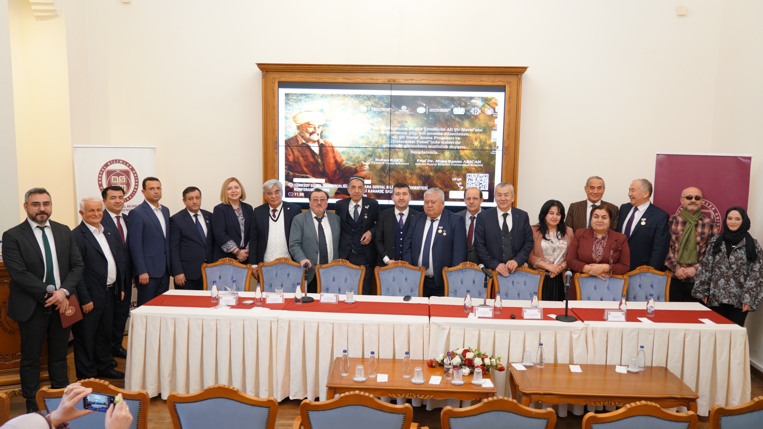 ASBÜ’de Doğumunun 585. Yılı Anısına Ali Şîr Nevâî Uluslararası Paneli Düzenlendi