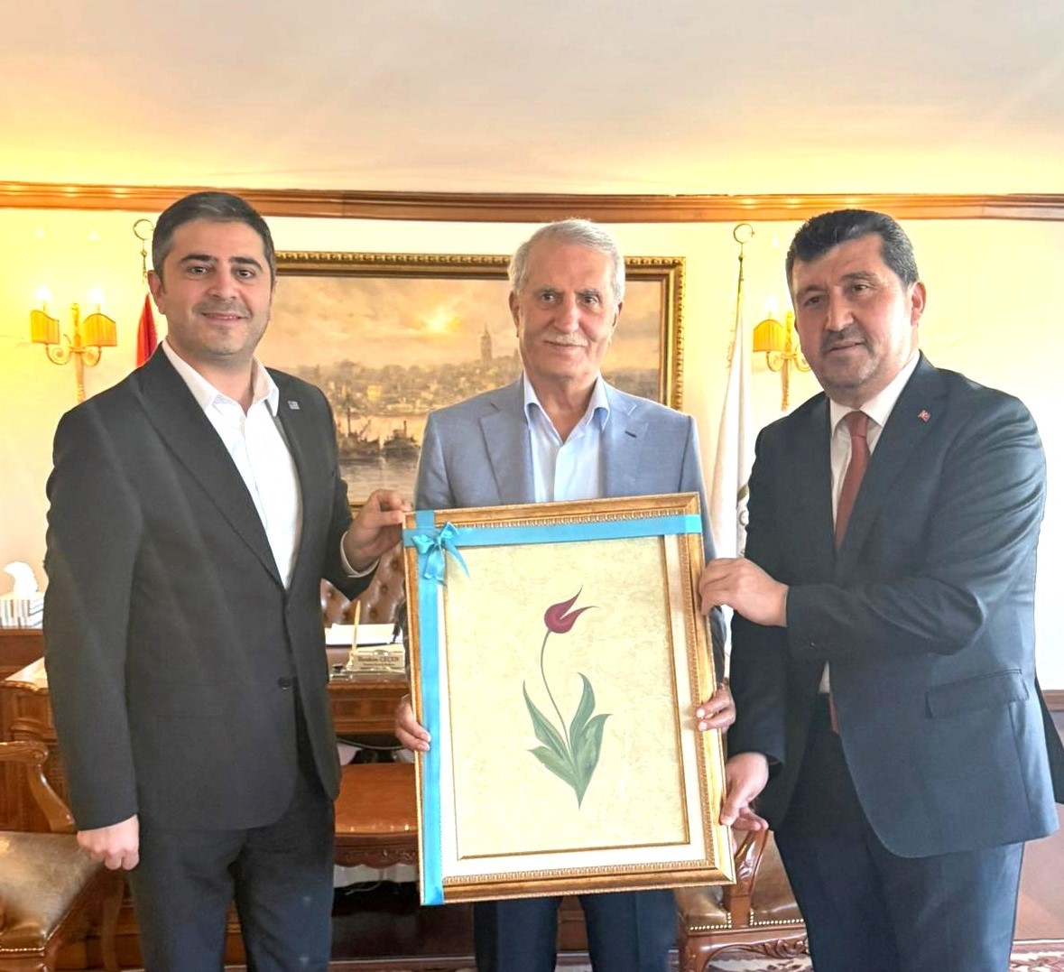 Ankara Sosyal Bilimler Üniversitesi Rektörü’nden IC Holding’e Ziyaret