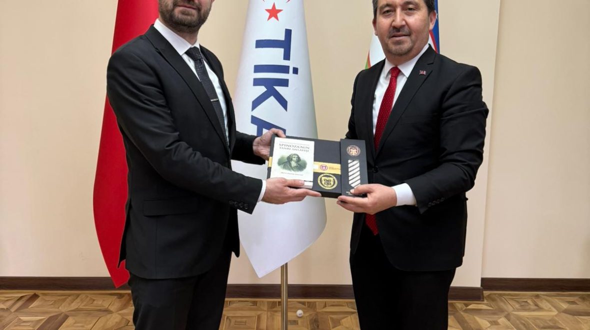 ASBÜ Rektörü Prof. Musa Kazım Arıcan, TİKA Özbekistan Koordinatörü ile Görüştü