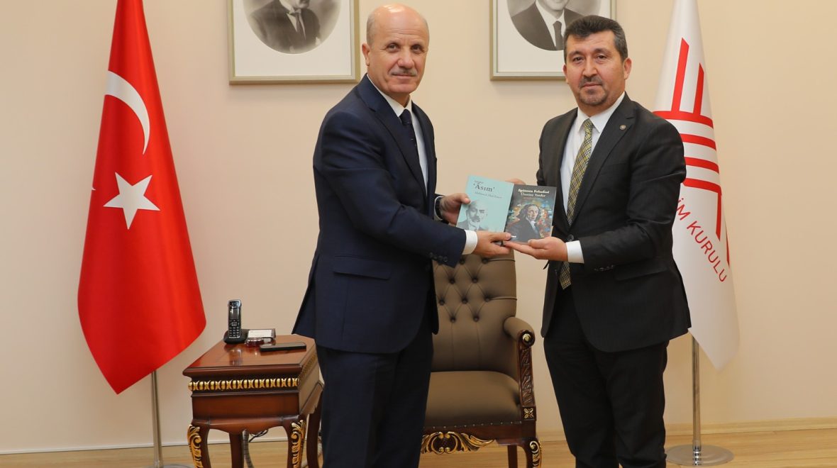 ASBÜ Rektörü Prof. Dr. Musa Kazım Arıcan, YÖK Başkanı Prof. Dr. Erol Özvar ile Görüştü