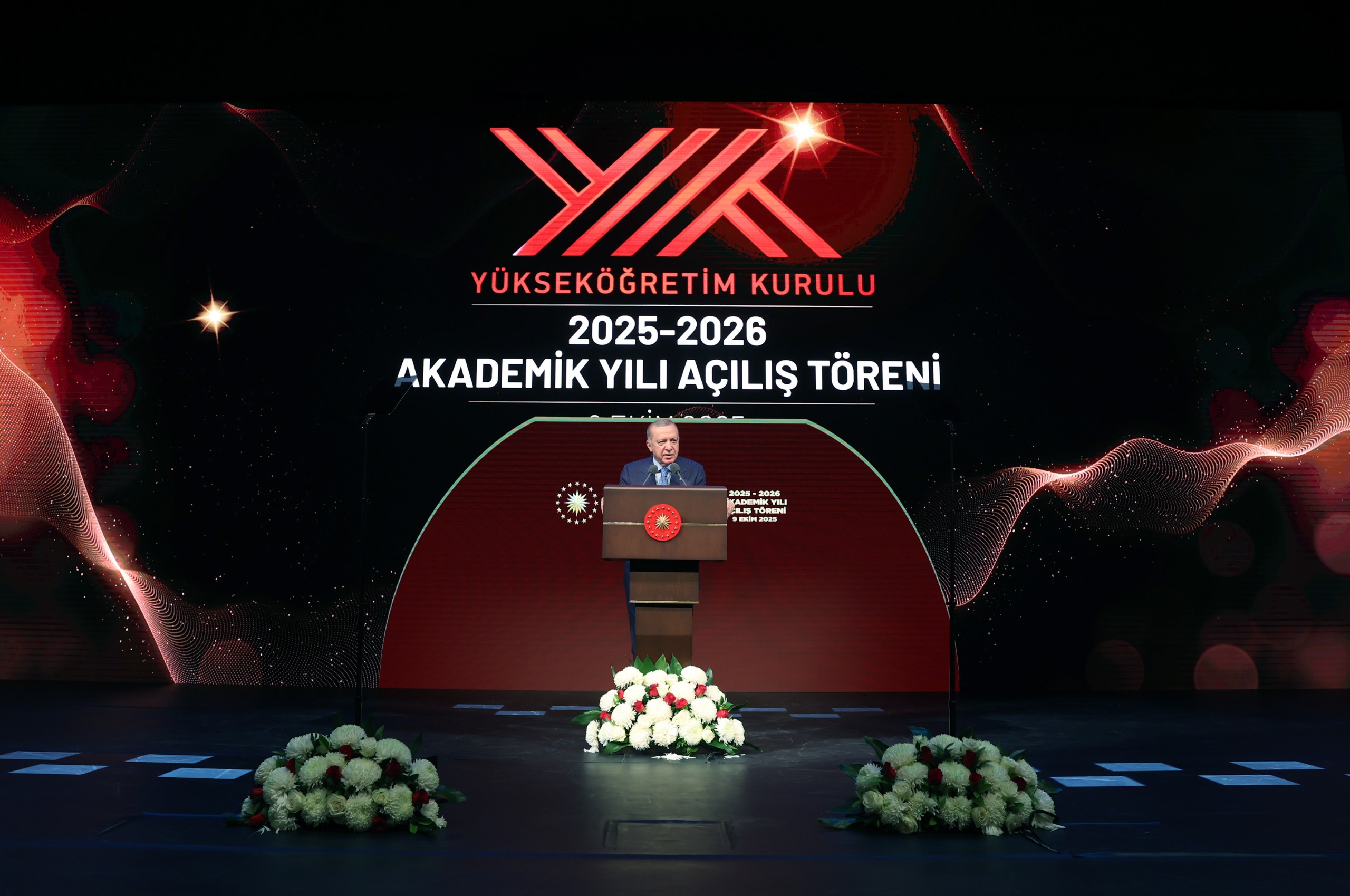 2025-2026 Yükseköğretim Akademik Yılı Açılış Töreni Cumhurbaşkanlığı Külliyesinde Gerçekleştirildi
