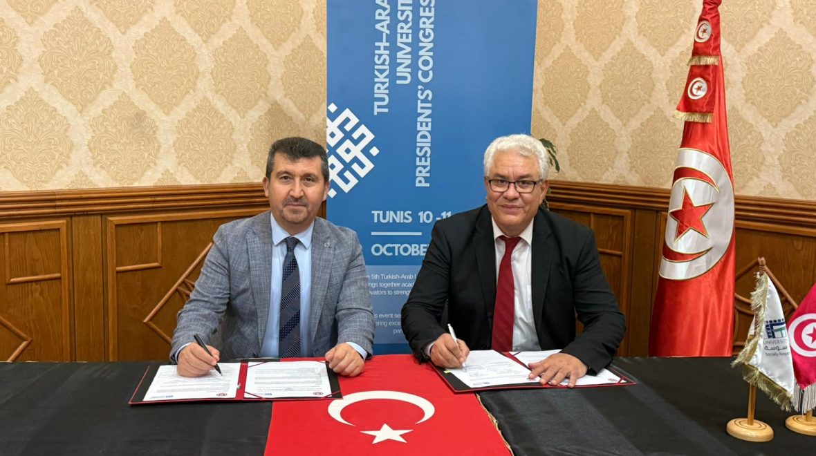 ASBÜ ile Sousse Üniversitesi Arasında Akademik İş Birliği Protokolü İmzalandı