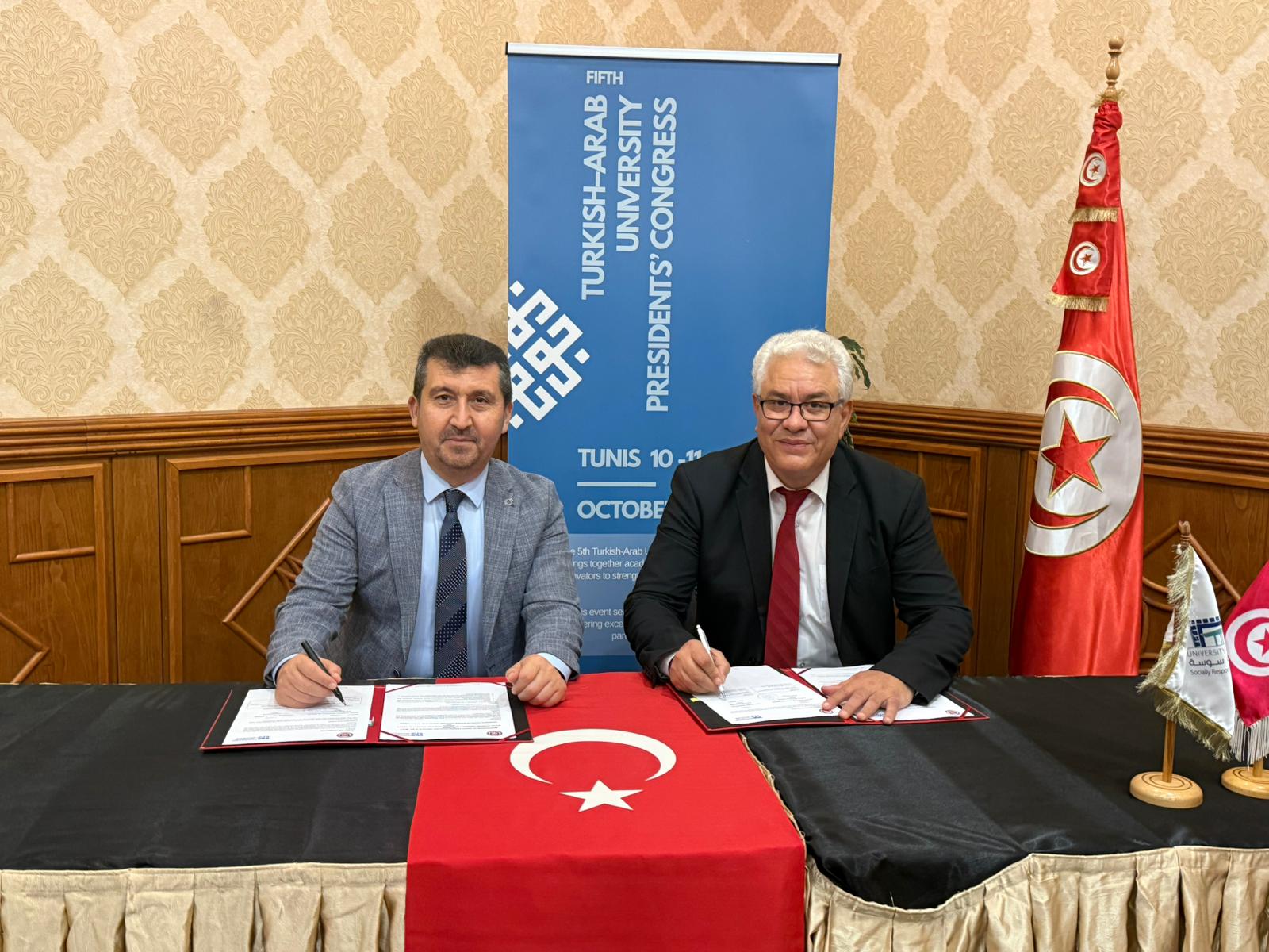 ASBÜ ile Sousse Üniversitesi Arasında Akademik İş Birliği Protokolü İmzalandı