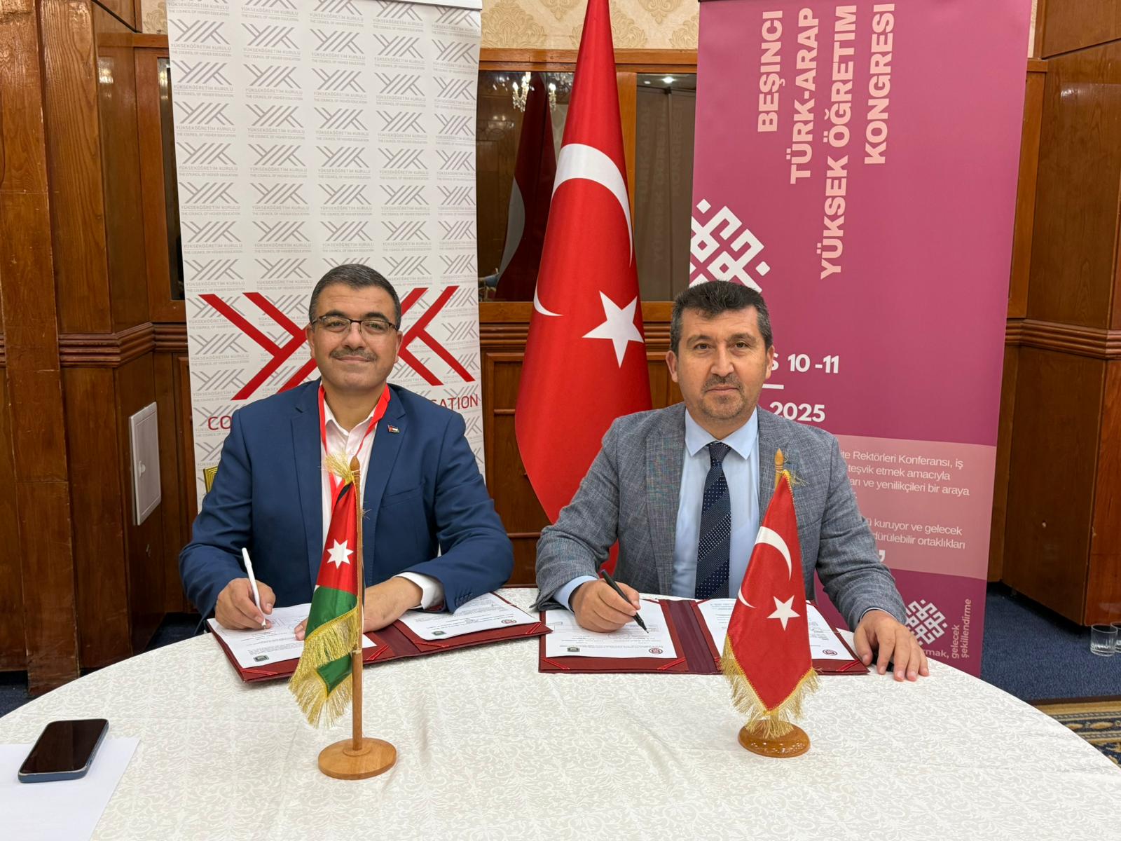 ASBÜ ile Ajloun Ulusal Üniversitesi Arasında Akademik İş Birliği Mutabakatı İmzalandı