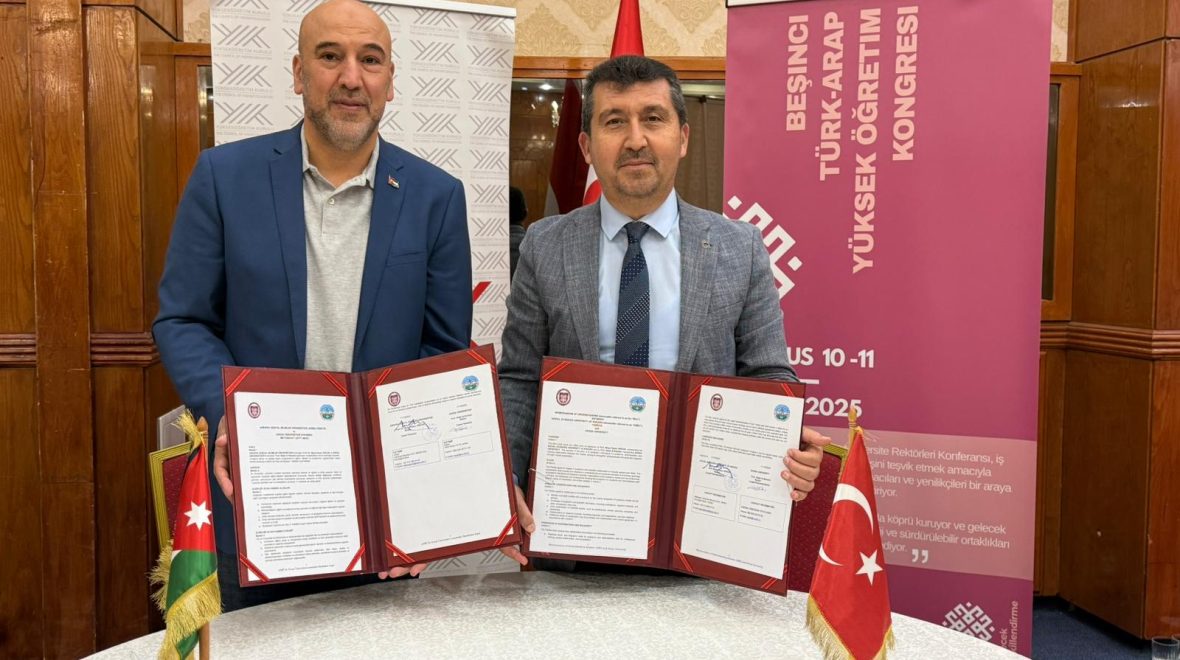 ASBÜ ile Zarqa Üniversitesi Arasında Akademik İş Birliği Mutabakatı İmzalandı