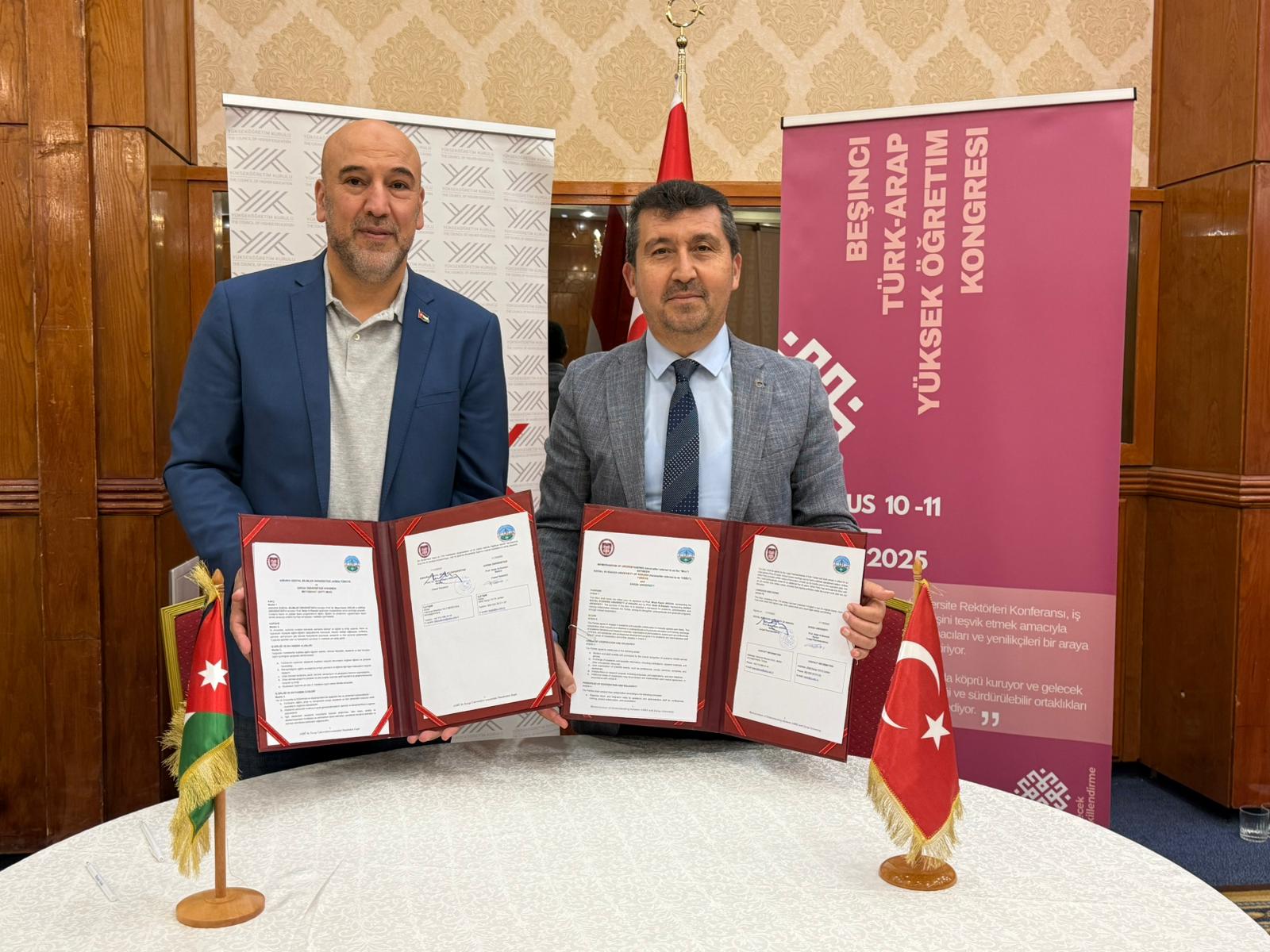 ASBÜ ile Zarqa Üniversitesi Arasında Akademik İş Birliği Mutabakatı İmzalandı