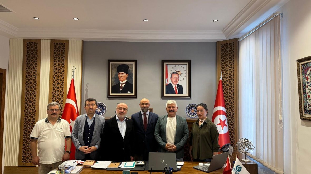 ASBÜ Rektörü Prof. Dr. Musa Kazım Arıcan’dan YEE Tunus Koordinatörlüğüne Ziyaret