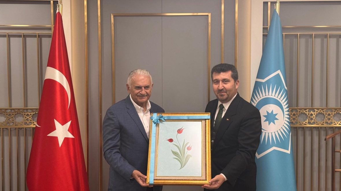 ASBÜ Rektörü Prof. Dr. Musa Kazım Arıcan’dan Türk Devletleri Teşkilatı Aksakallar Heyeti Başkanı Binali Yıldırım’a Ziyaret