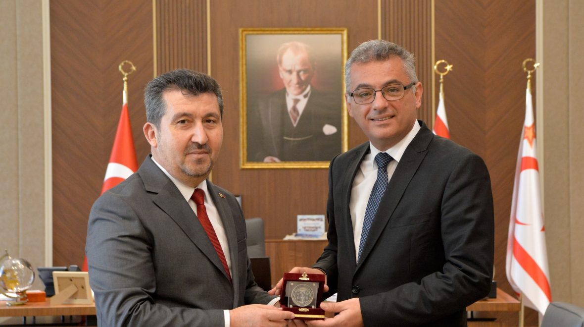 ASBÜ Rektörü Prof. Dr. Musa Kazım Arıcan’dan KKTC Cumhurbaşkanı Tufan Erhürman’a Ziyaret