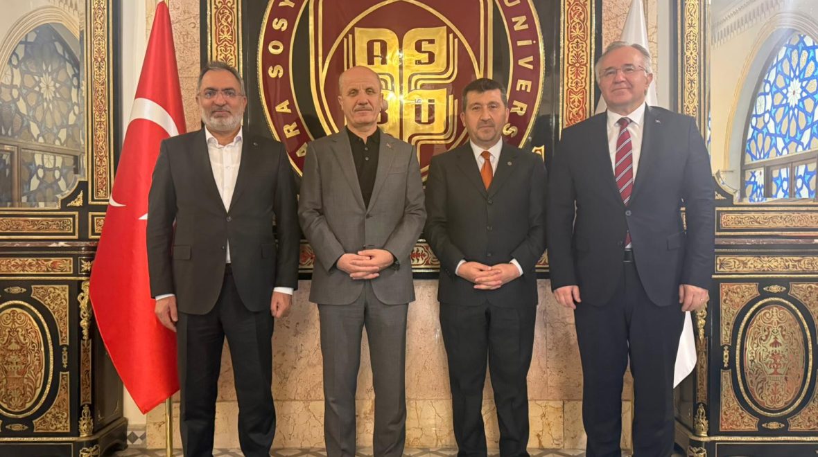 Yükseköğretim Kurulu Başkanı Prof. Dr. Erol Özvar’ın ASBÜ Ziyareti