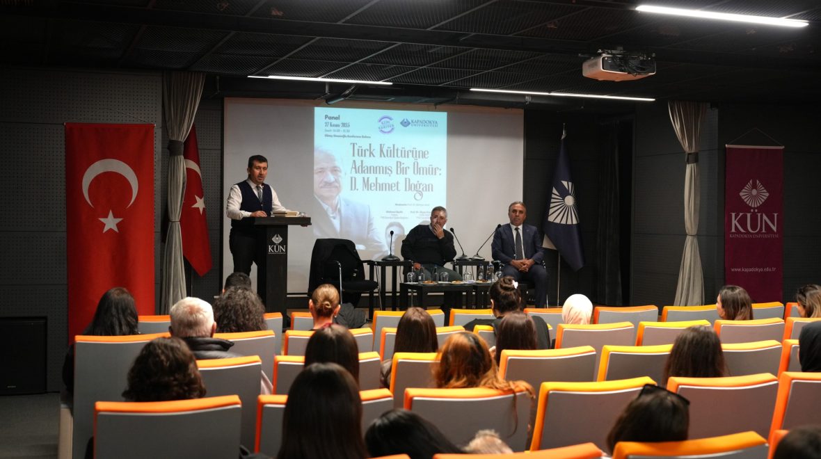 Türk Kültürüne Adanmış Bir Ömür: D. Mehmet Doğan” Paneli Nevşehir’de Düzenlendi