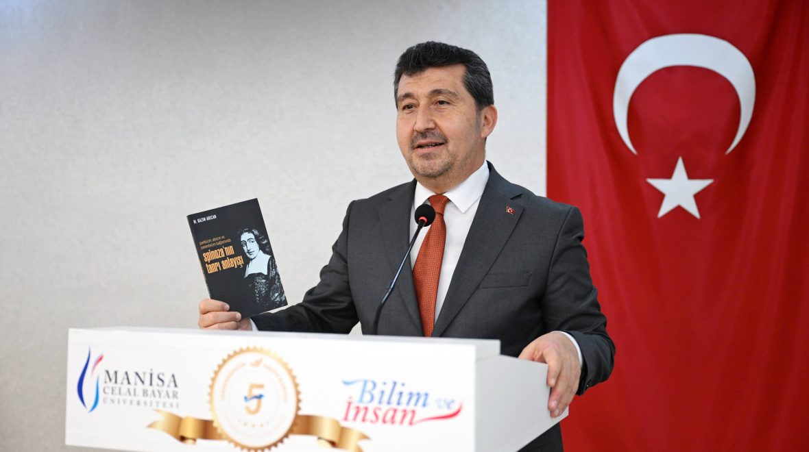 ASBÜ Rektörü Prof. Dr. Musa Kazım Arıcan’dan “Spinoza ve Felsefi Danışmanlık” Konferansı