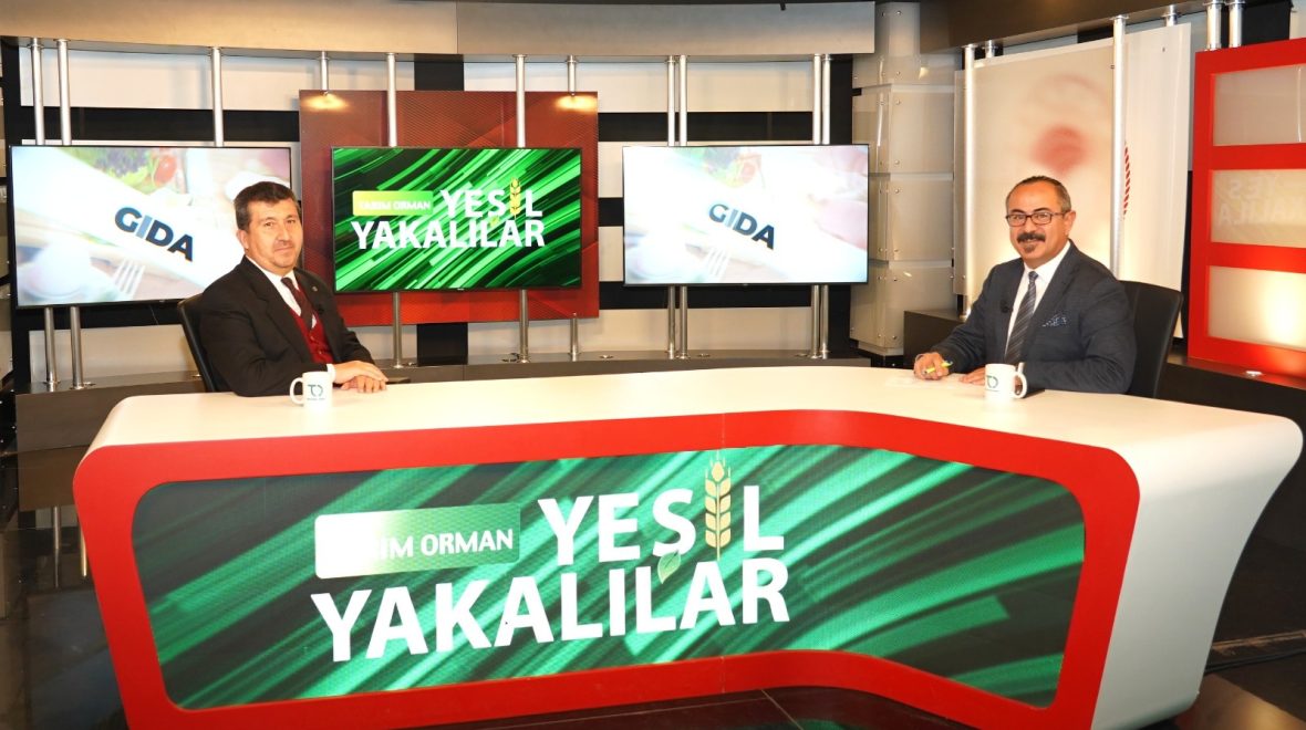 ASBÜ Rektörü Prof. Dr. Musa Kazım Arıcan, Tarım Orman Ekranı ”Yeşil Yakalılar” Programına Konuk Oldu