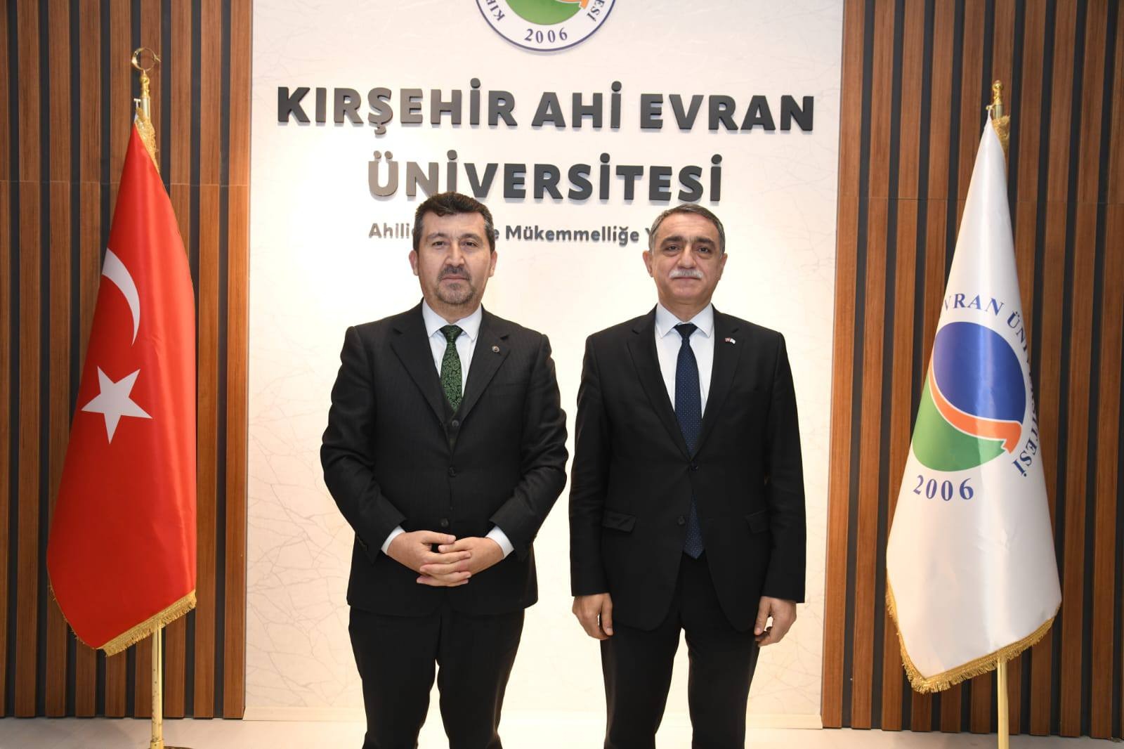 ASBÜ ile Kırşehir Ahi Evran Üniversitesi Arasında Ahilik Odaklı İş Birliği Görüşmesi
