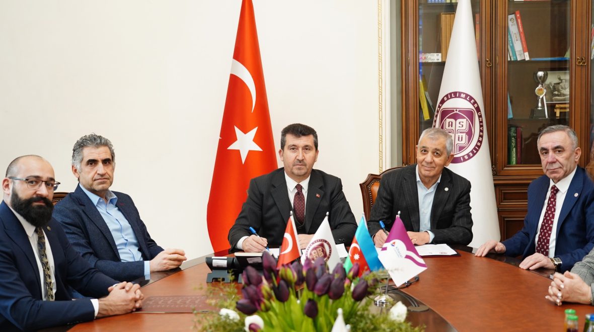 Ankara Sosyal Bilimler Üniversitesi ile Hazar Üniversitesi Arasında Uluslararası Eğitim İş Birliği Anlaşması İmzalandı
