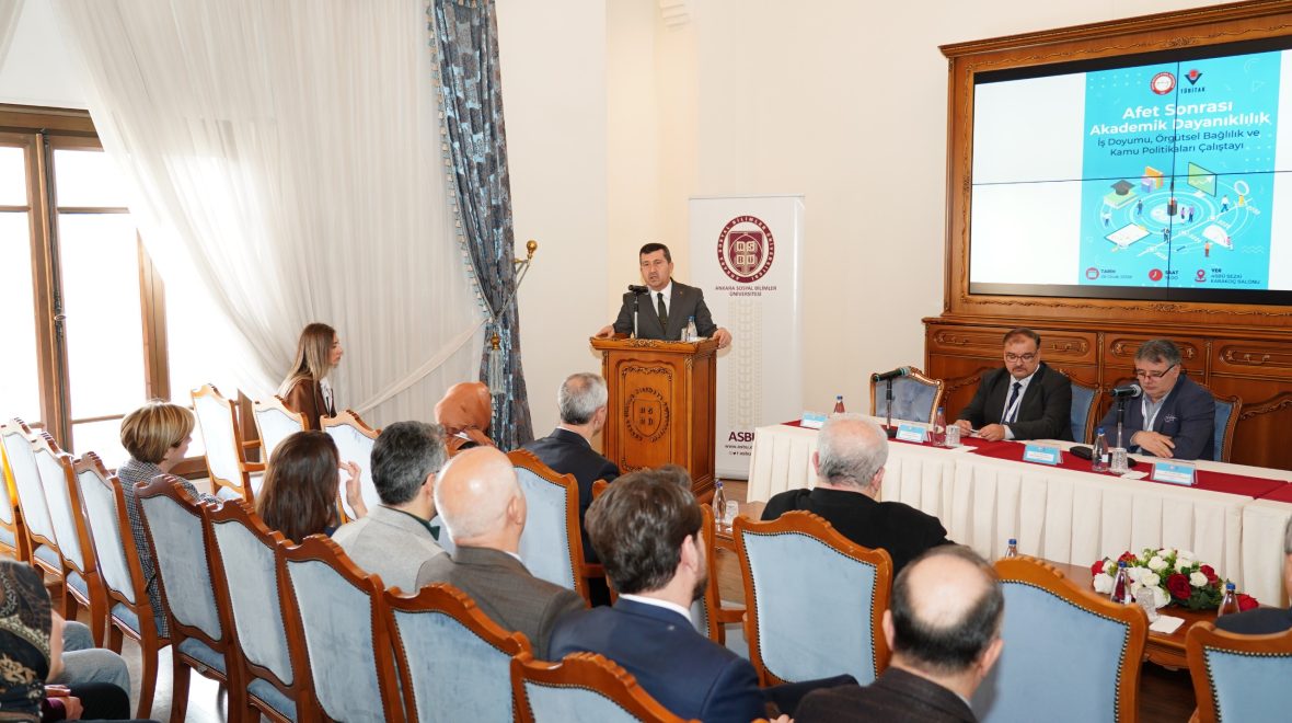 Afet Sonrası Akademik Dayanıklılık: İş Doyumu, Örgütsel Bağlılık ve Kamu Politikaları Çalıştayı