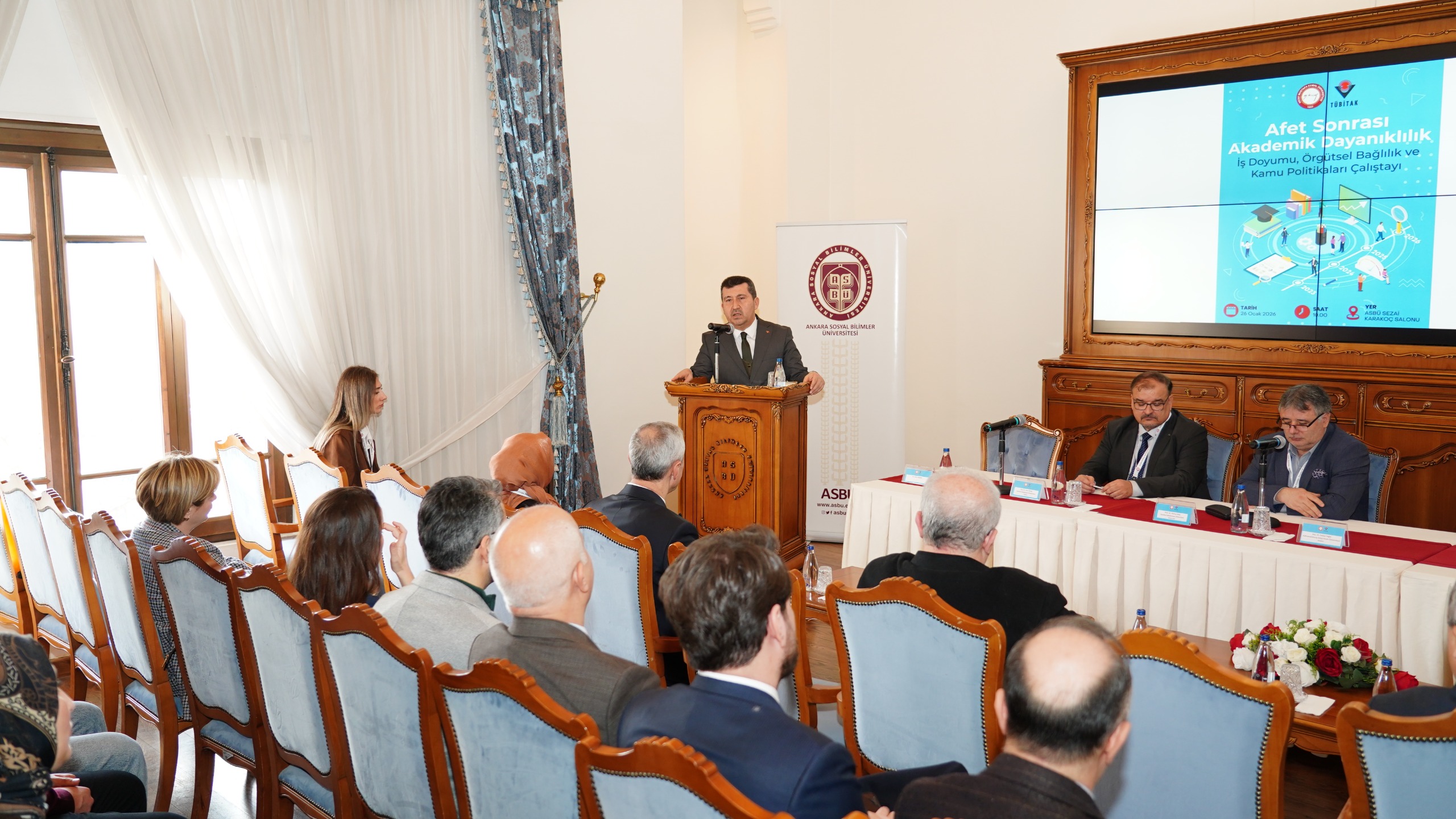 Afet Sonrası Akademik Dayanıklılık: İş Doyumu, Örgütsel Bağlılık ve Kamu Politikaları Çalıştayı