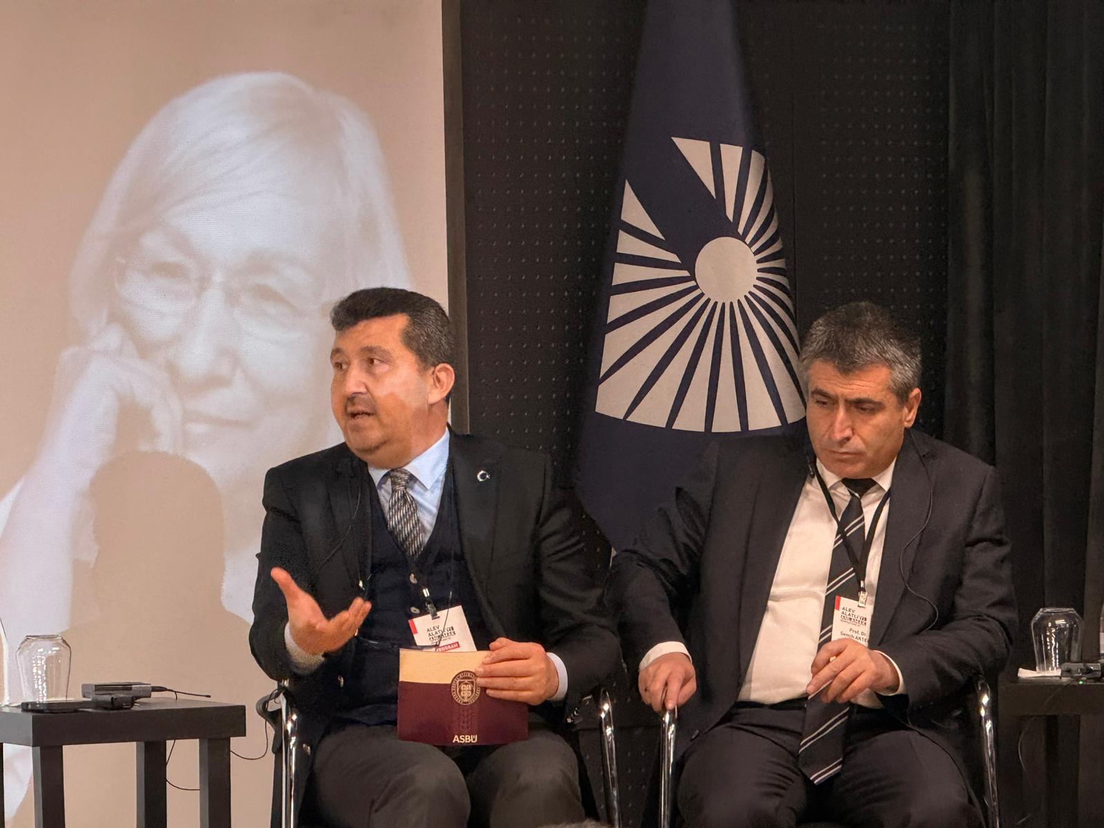 ASBÜ Rektörü Prof. Dr. Arıcan Alev Alatlı’yı Anlamak Sempozyumuna Katıldı