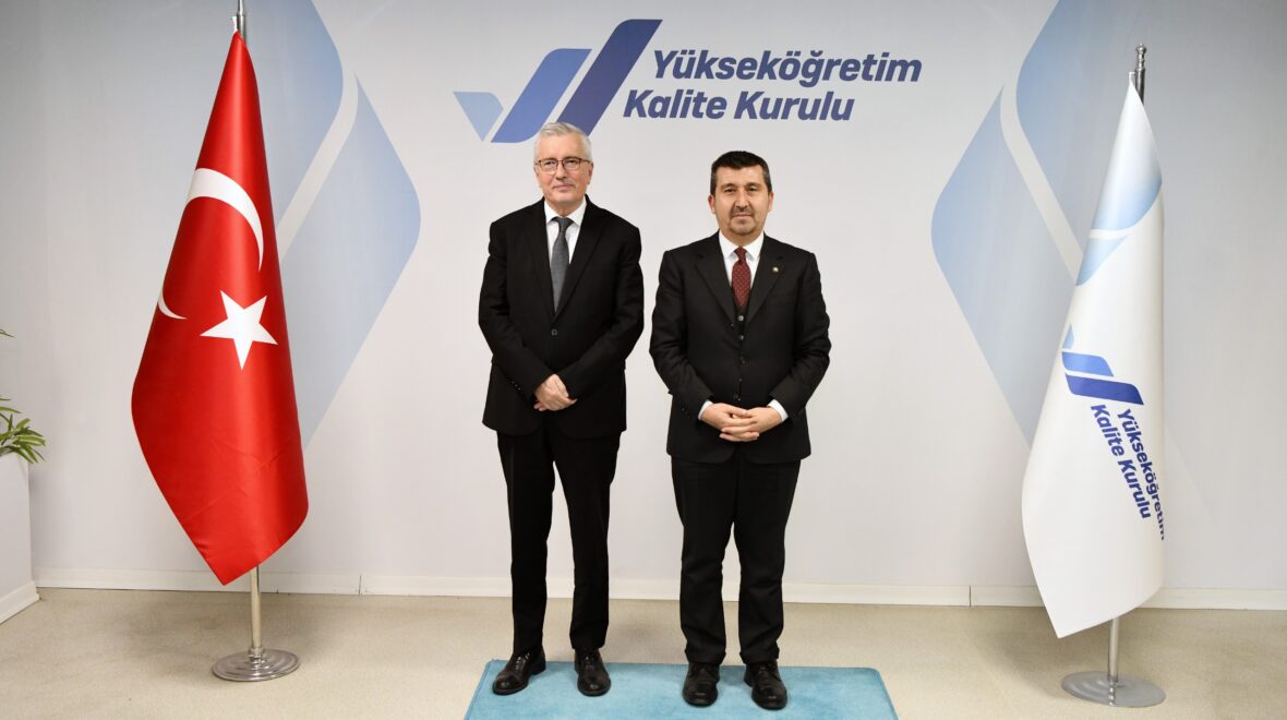 ASBÜ Rektörü Prof. Dr. Arıcan’dan YÖKAK Başkanı Prof. Dr. Kocabıçak’a Tebrik Ziyareti