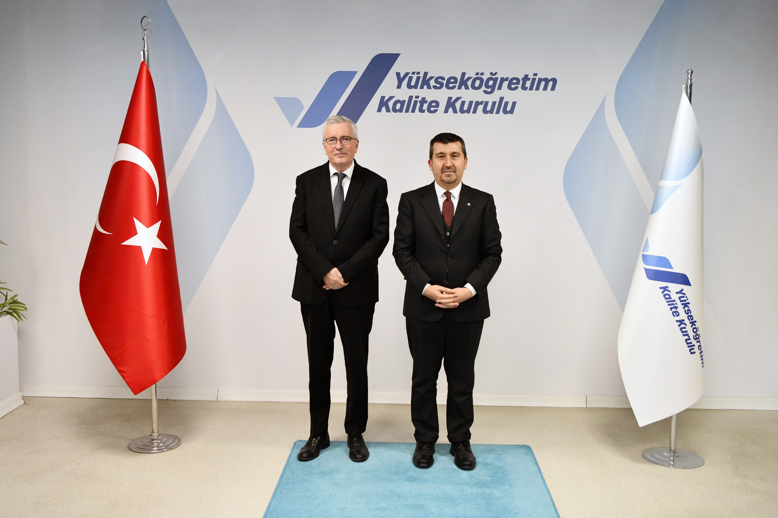 ASBÜ Rektörü Prof. Dr. Arıcan’dan YÖKAK Başkanı Prof. Dr. Kocabıçak’a Tebrik Ziyareti