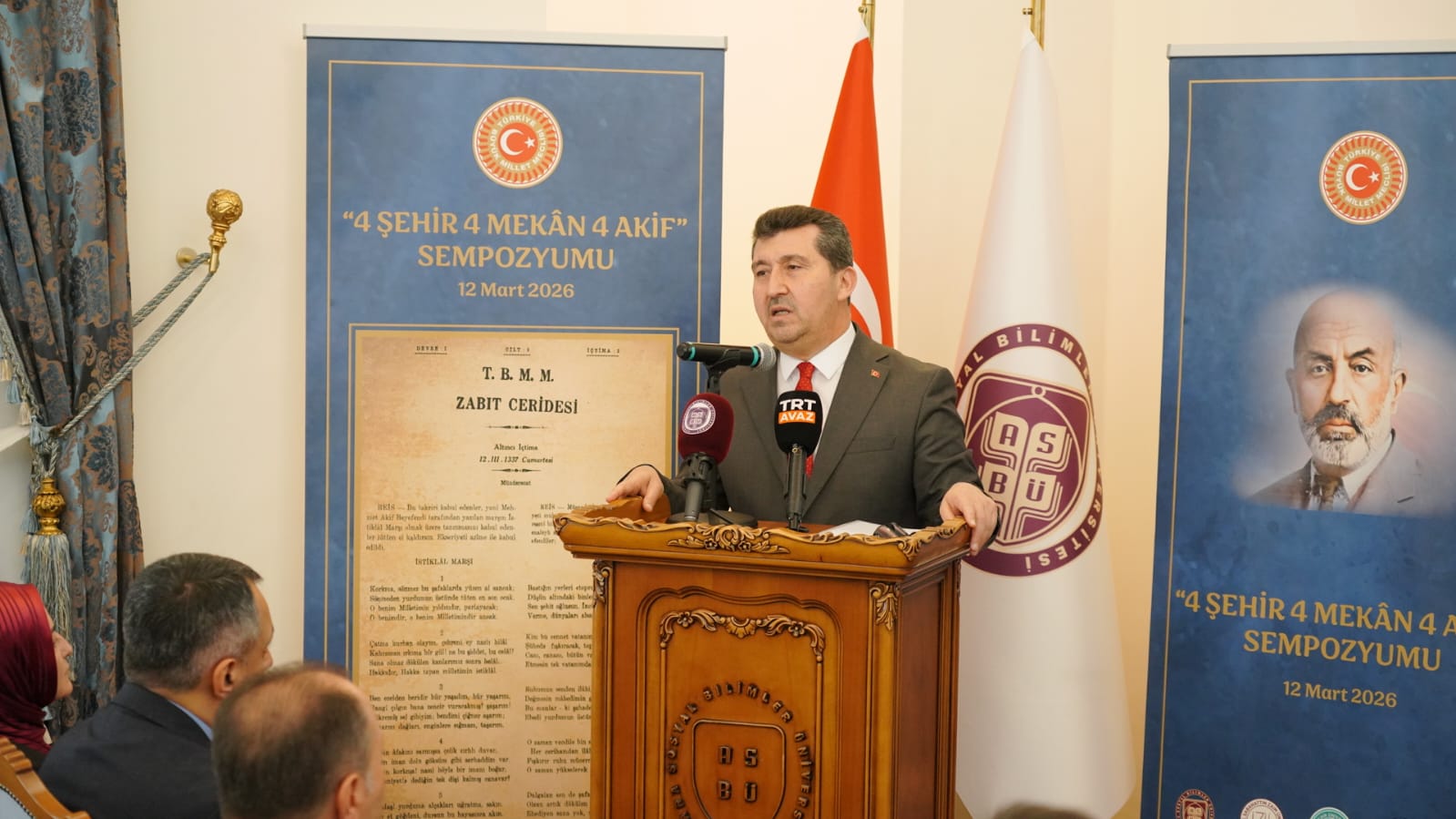“4 Şehir 4 Mekân 4 Âkif” Sempozyumu Ankara’da ASBÜ Ev Sahipliğinde Başladı