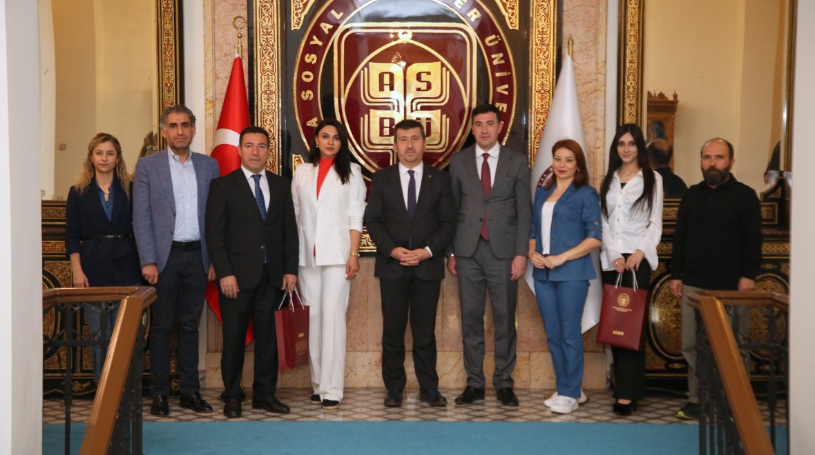 Bakü Devlet Üniversitesi Heyetinden ASBÜ’ye Ziyaret
