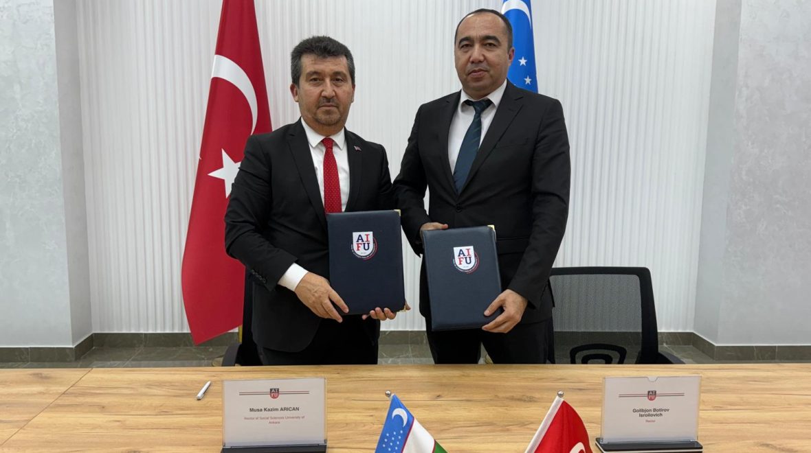 Ankara Sosyal Bilimler Üniversitesi (ASBÜ) ve Doğa ve Sosyal Bilimler Üniversitesi (University of Exact and Social Sciences) Arasında İş Birliği Anlaşması İmzalandı